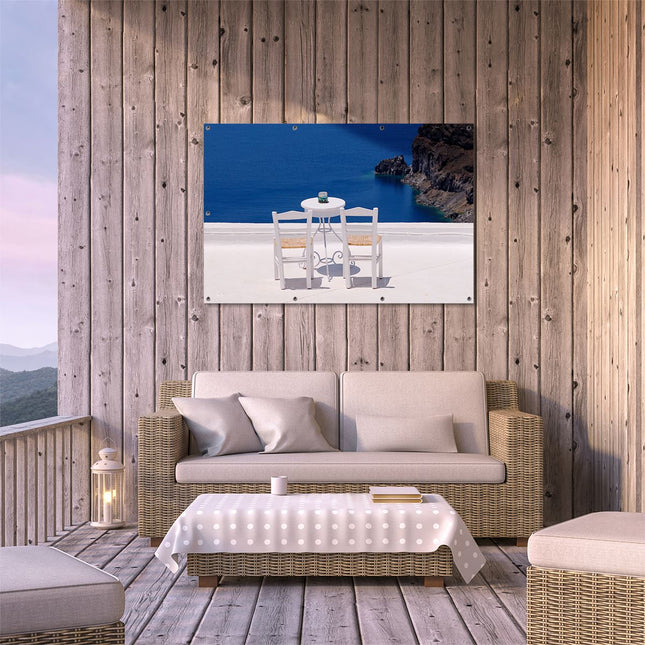 Tuinposter buiten terras Two Chairs