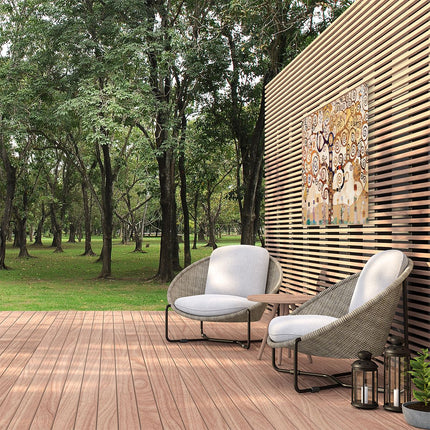 Tuinposter buiten De Levensboom van Gustav Klimt