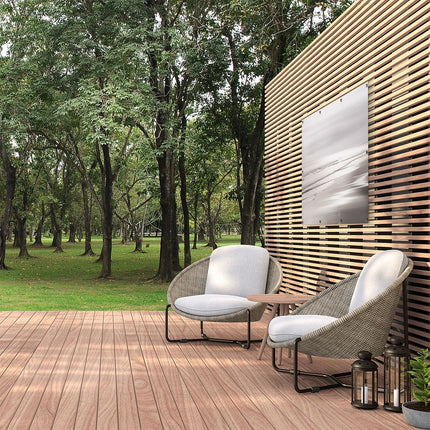 Tuinposter buiten Zwart Wit Beeld van een Strand