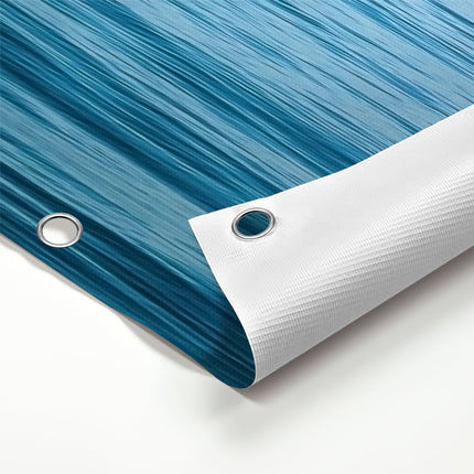 Tuinposter detail Zee Met Een Blauw Hemel Achtergrond