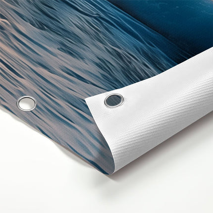 Tuinposter detail De Zon gaat onder boven de Oceaan
