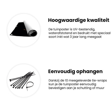 Tuinposter informatie Gouden Lippen