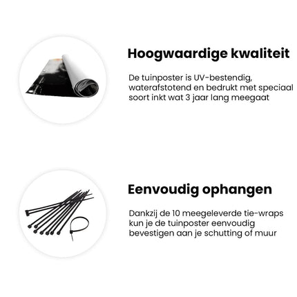 Tuinposter informatie Chimpansee met een Sigaret in zijn Mond