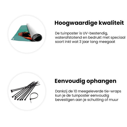 Tuinposter informatie Chimpansee die een Sigaret Rookt