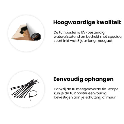 Tuinposter informatie Drie Vrouwen met Verschillende Huidtinten