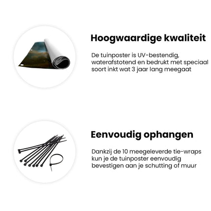 Tuinposter informatie Afbeelding van een Nevel