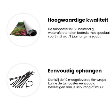 Tuinposter informatie Stenenpoort