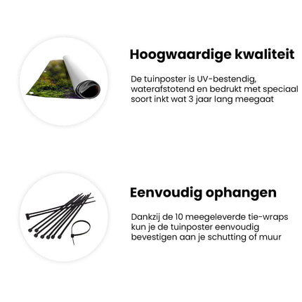 Tuinposter informatie Lavendel Pad