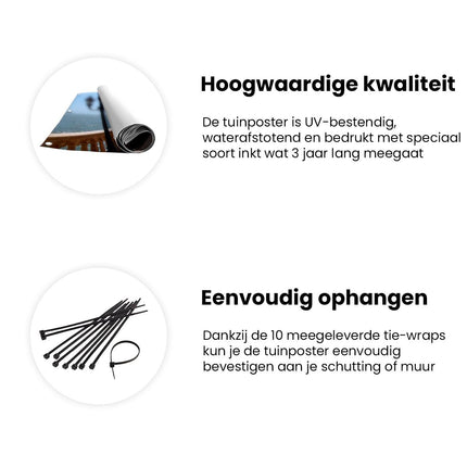 Tuinposter informatie Terras 2 Lantaarns