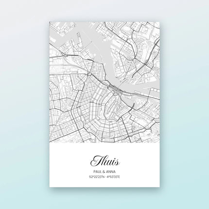 Stadsposter Thuis – vooraanzicht